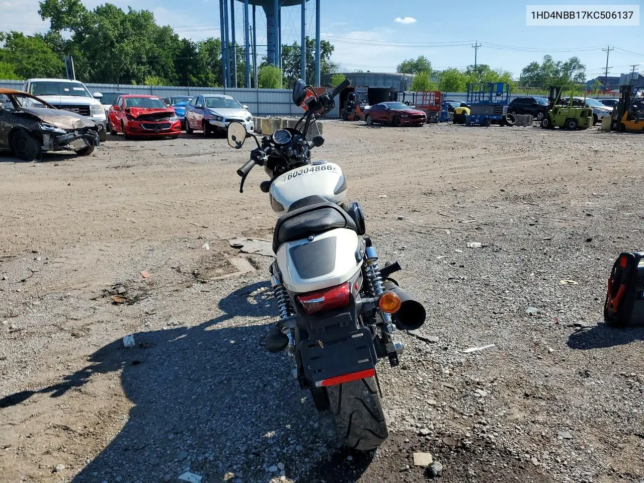 2019 Harley-Davidson Xg750 VIN: 1HD4NBB17KC506137 Lot: 60304866