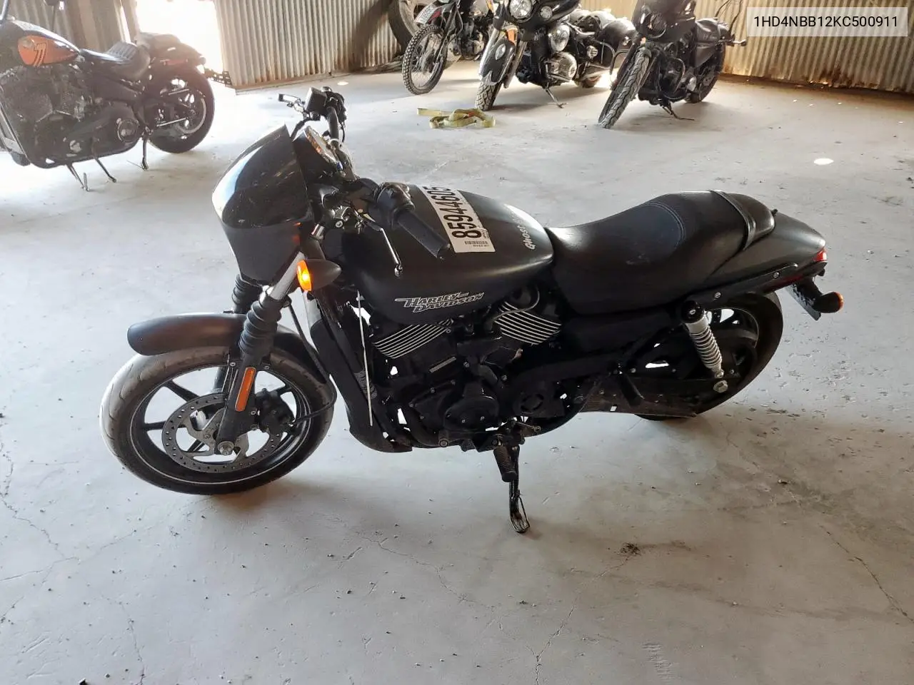 2019 Harley-Davidson Xg750 VIN: 1HD4NBB12KC500911 Lot: 85944605