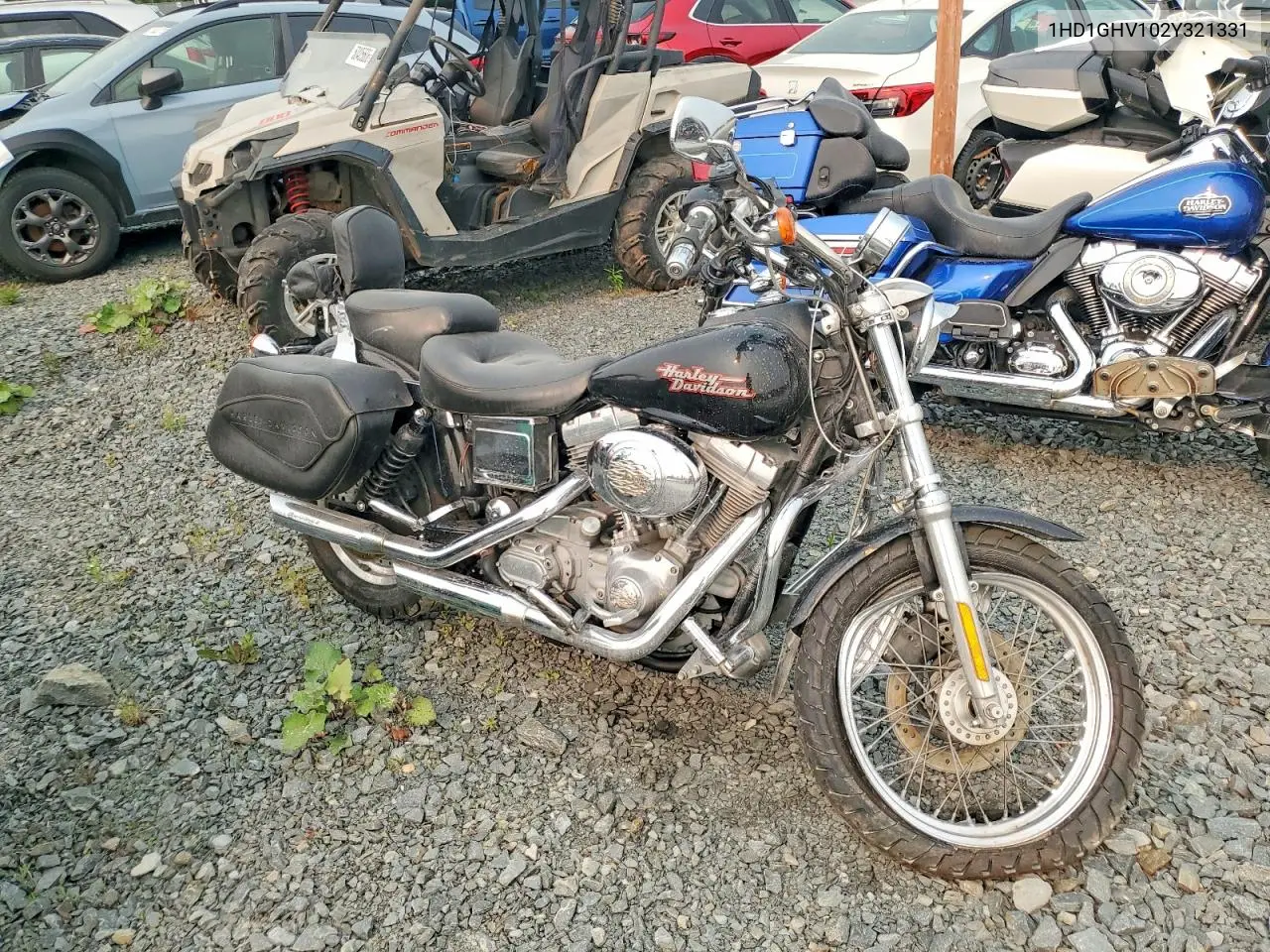 2002 Harley-Davidson Fxd VIN: 1HD1GHV102Y321331 Lot: 56928276