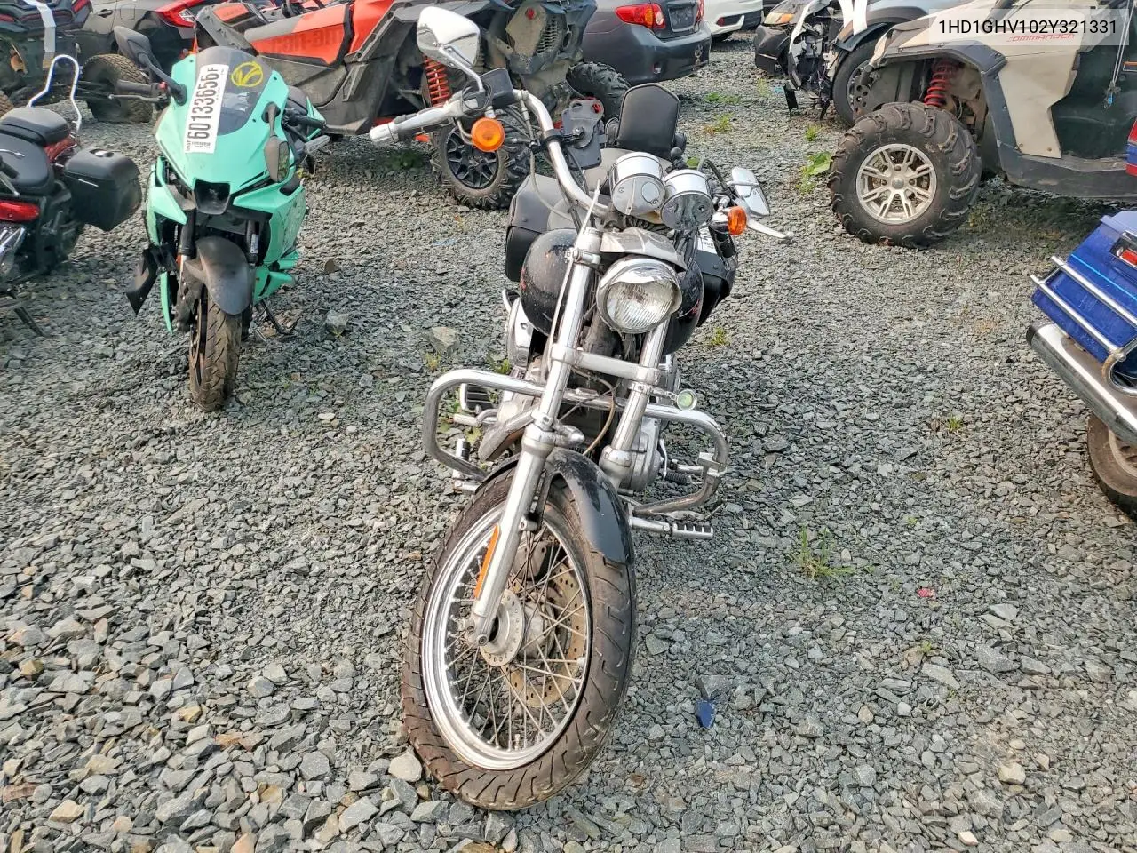 2002 Harley-Davidson Fxd VIN: 1HD1GHV102Y321331 Lot: 56928276