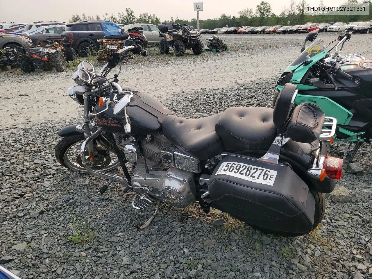 2002 Harley-Davidson Fxd VIN: 1HD1GHV102Y321331 Lot: 56928276