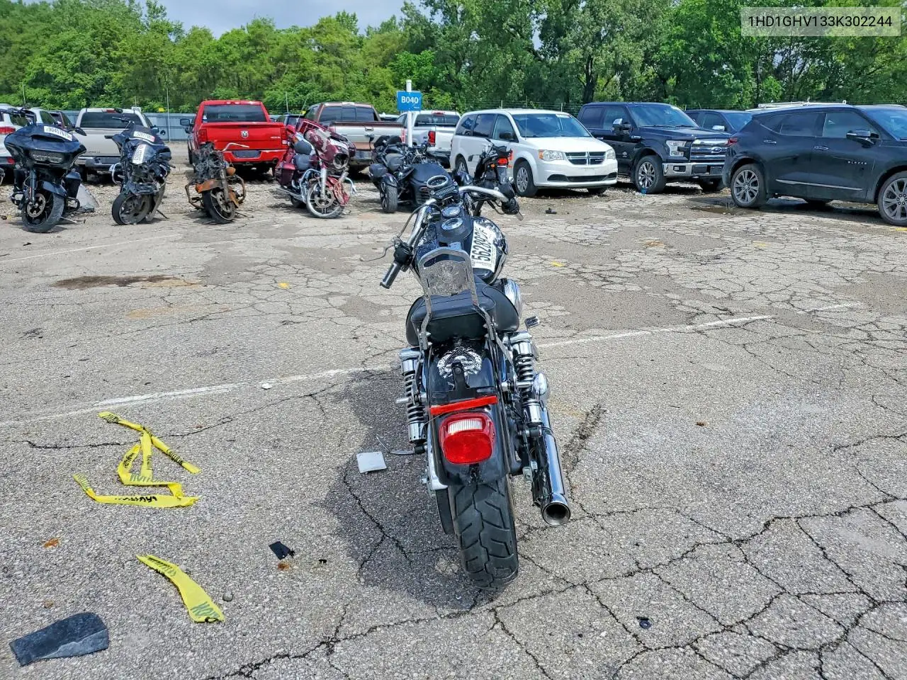 2003 Harley Davidson Fxd VIN: 1HD1GHV133K302244 Lot: 56289226