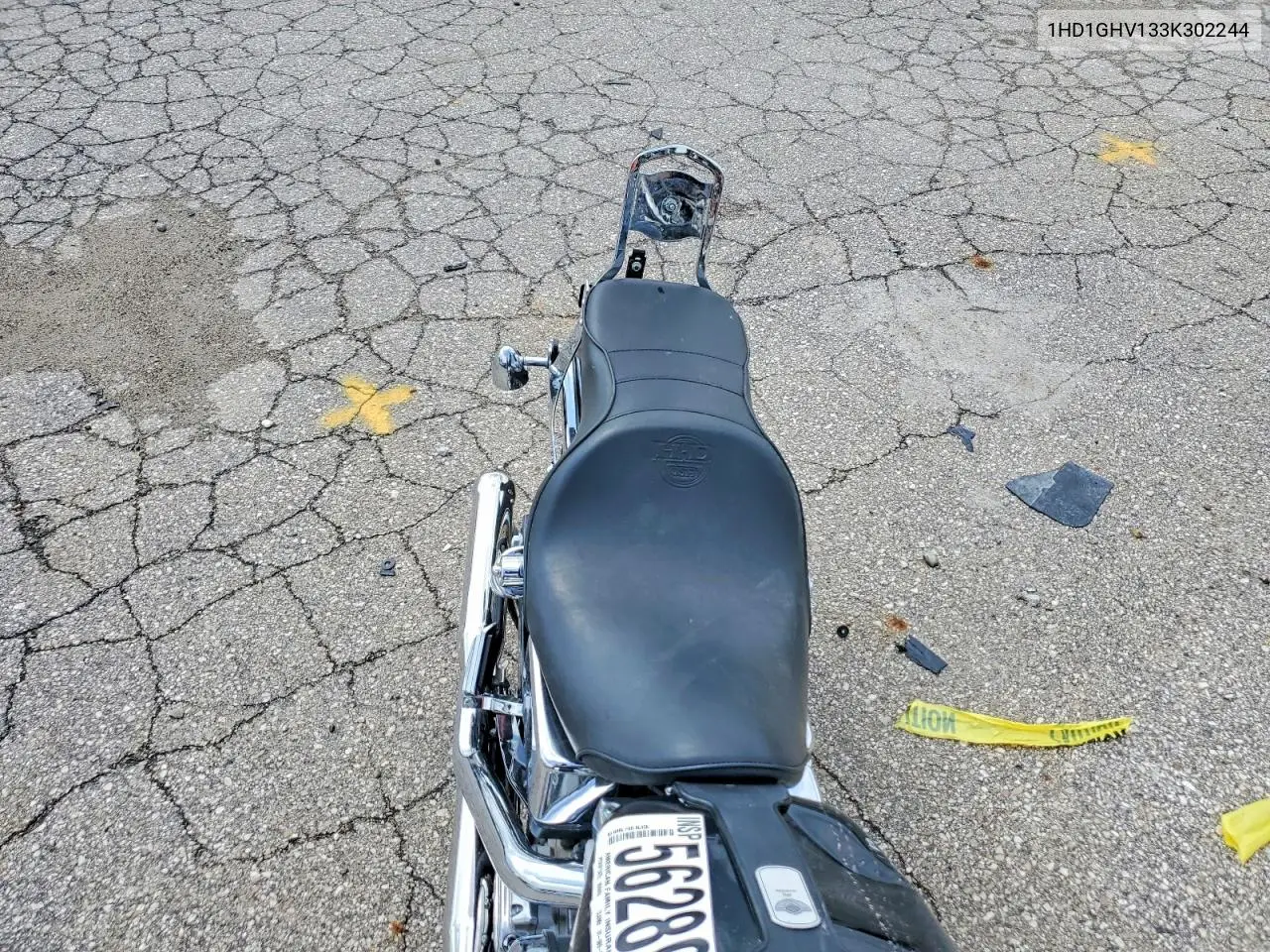 2003 Harley Davidson Fxd VIN: 1HD1GHV133K302244 Lot: 56289226