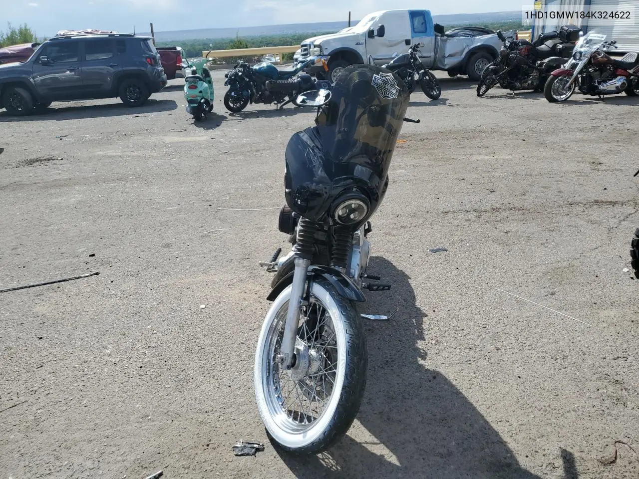 2004 Harley-Davidson Fxdi VIN: 1HD1GMW184K324622 Lot: 58084266