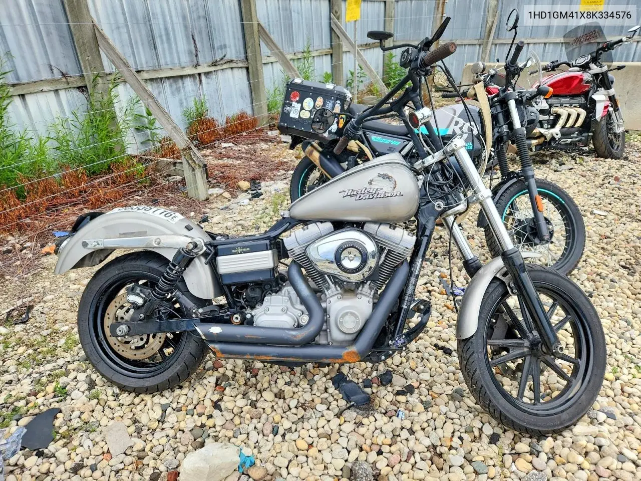 2008 Harley-Davidson Fxd VIN: 1HD1GM41X8K334576 Lot: 56338116