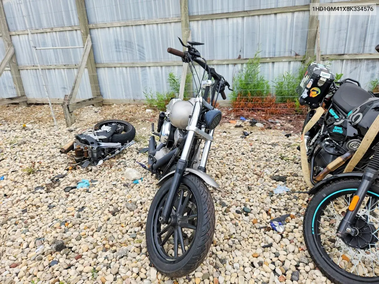2008 Harley-Davidson Fxd VIN: 1HD1GM41X8K334576 Lot: 56338116