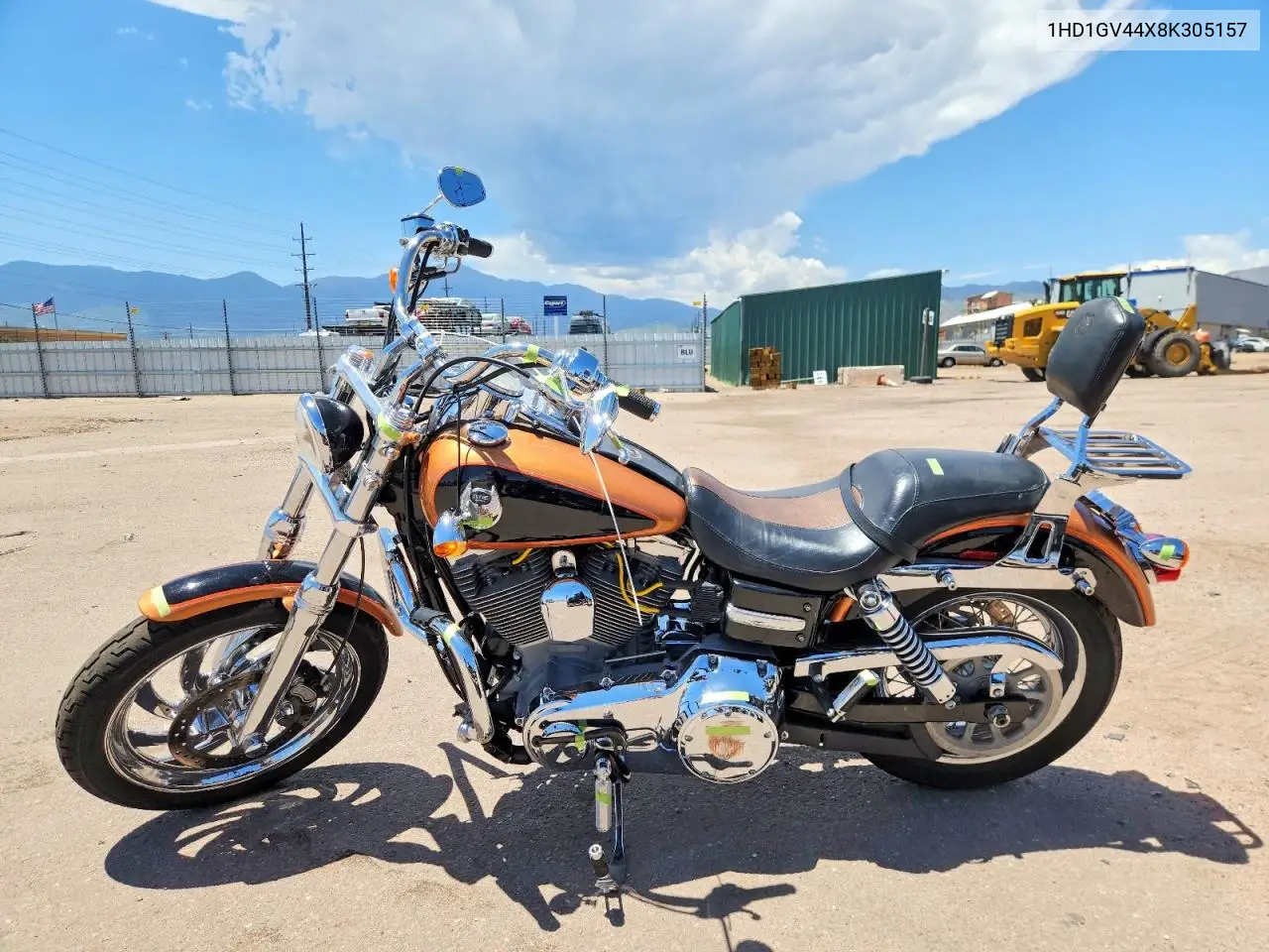2008 Harley-Davidson Fxdc Daytona Custom VIN: 1HD1GV44X8K305157 Lot: 57668546