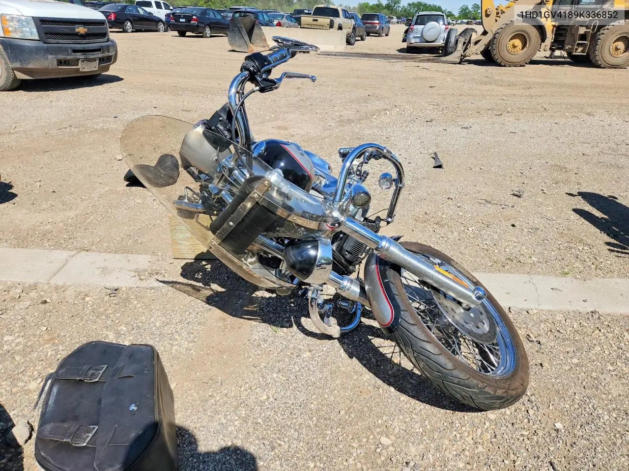 2009 Harley-Davidson Fxdc VIN: 1HD1GV4189K336852 Lot: 55976436
