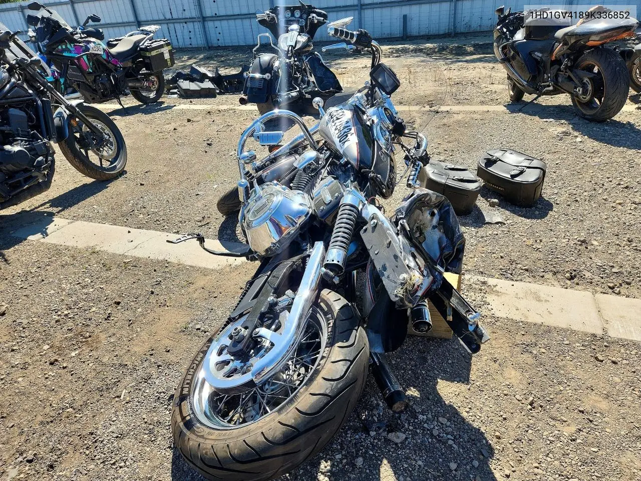 2009 Harley-Davidson Fxdc VIN: 1HD1GV4189K336852 Lot: 55976436