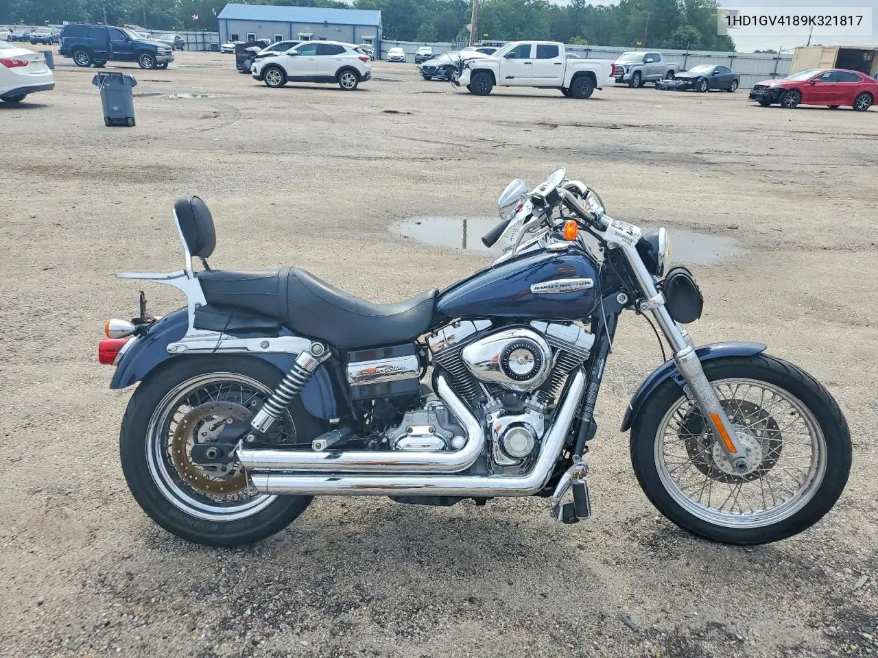 2009 Harley-Davidson Fxdc VIN: 1HD1GV4189K321817 Lot: 58222566