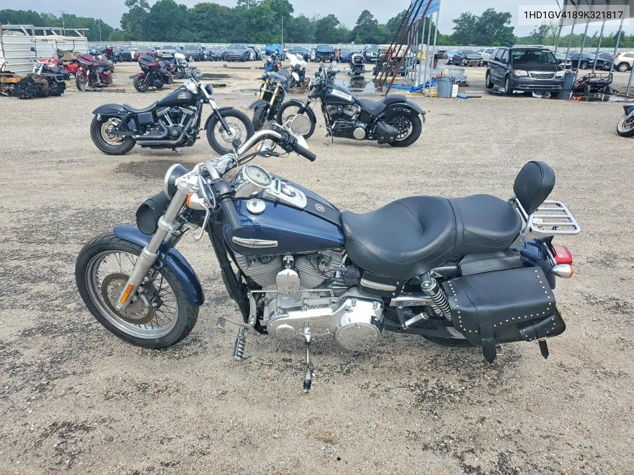 2009 Harley-Davidson Fxdc VIN: 1HD1GV4189K321817 Lot: 58222566