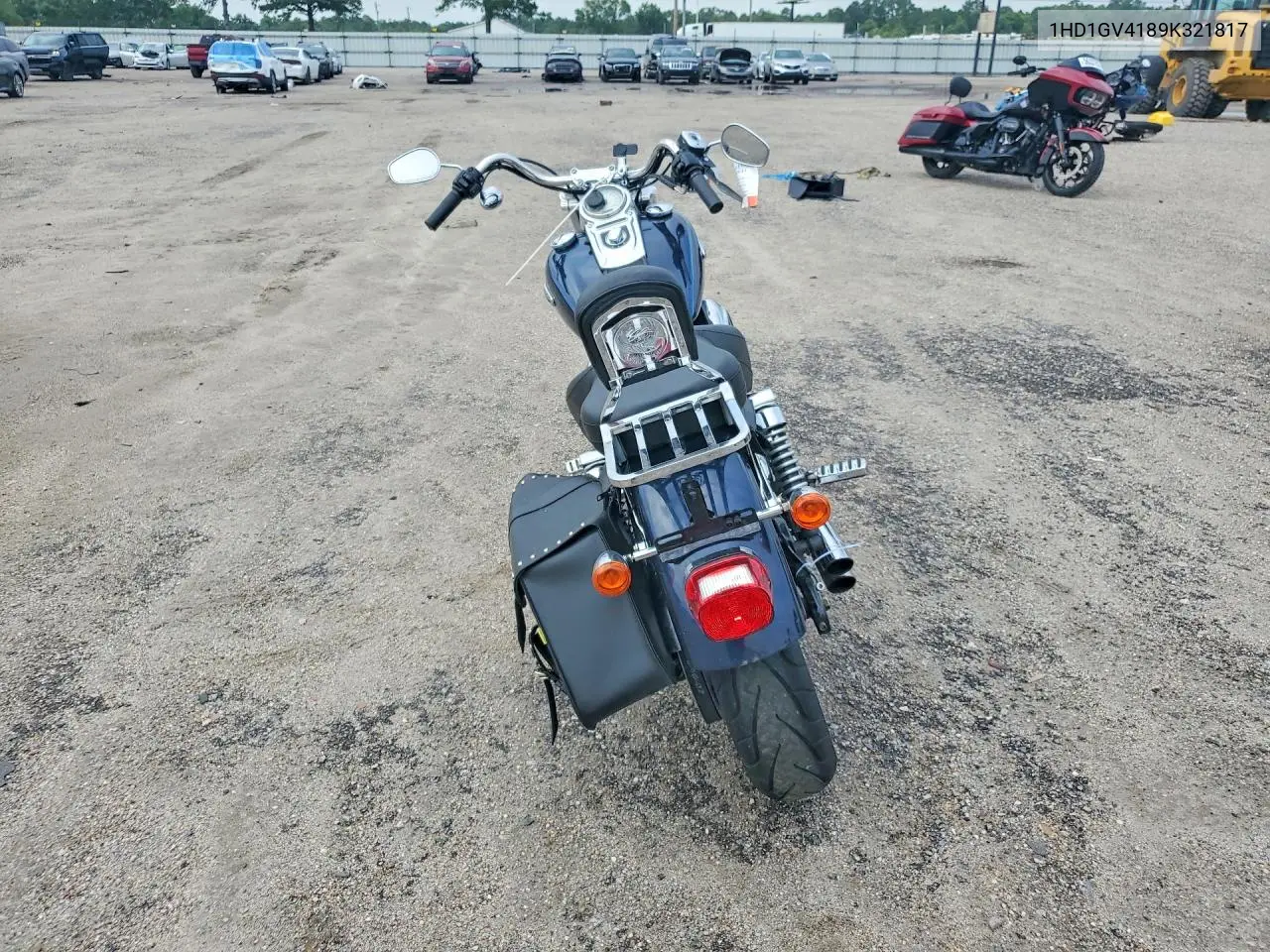 2009 Harley-Davidson Fxdc VIN: 1HD1GV4189K321817 Lot: 58222566