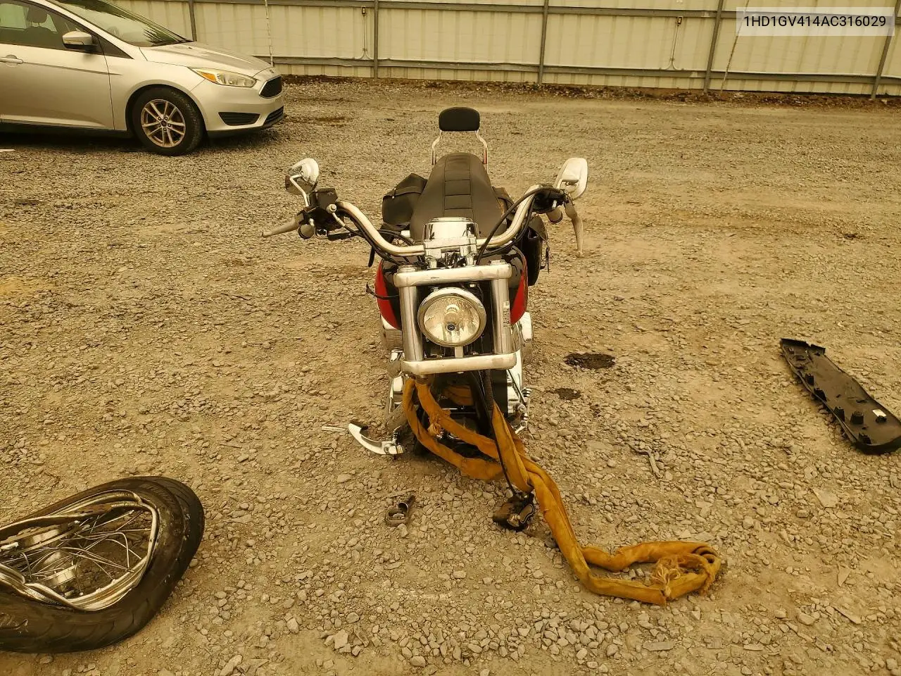2010 Harley-Davidson Fxdc VIN: 1HD1GV414AC316029 Lot: 61067236