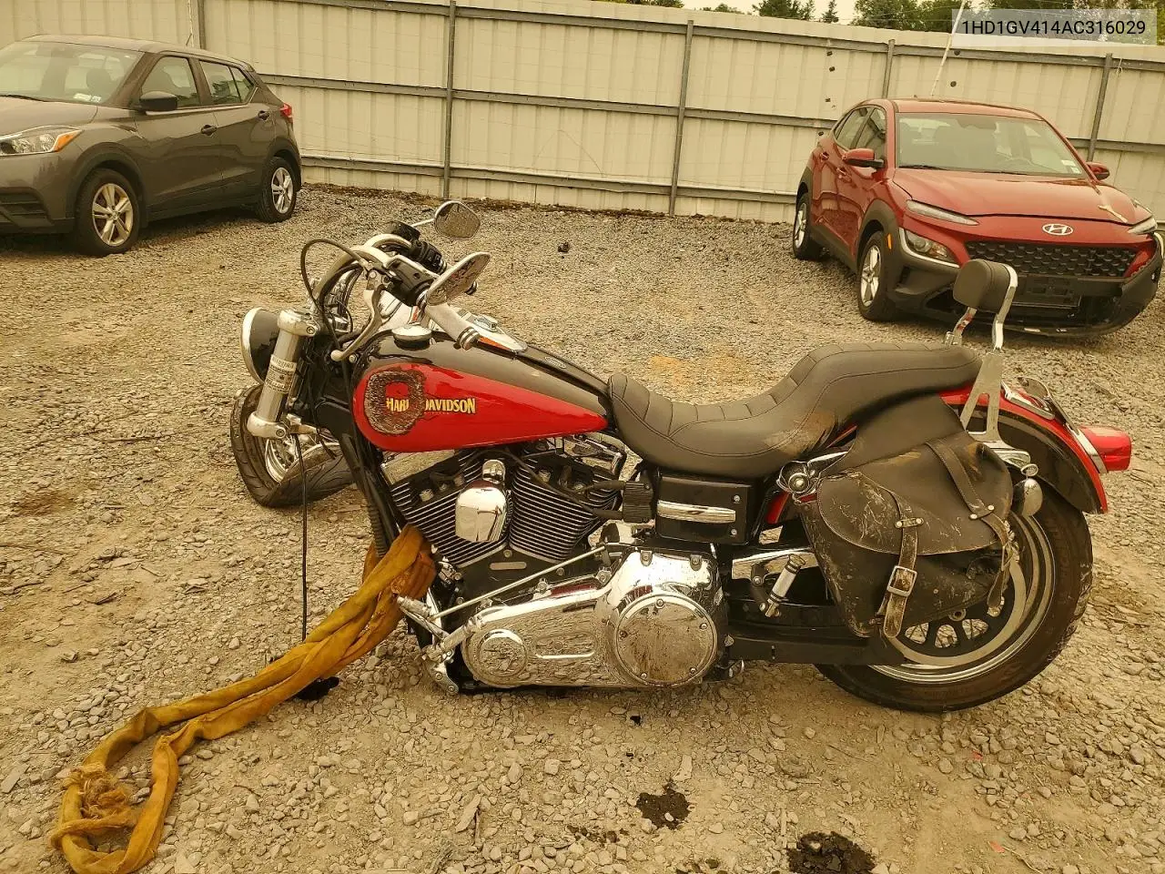 2010 Harley-Davidson Fxdc VIN: 1HD1GV414AC316029 Lot: 61067236