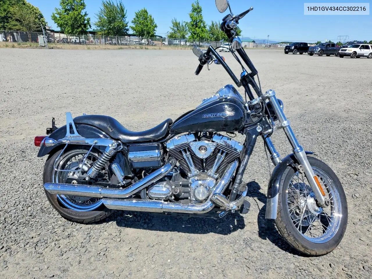 2012 Harley-Davidson Fxdc Dyna Super Glide VIN: 1HD1GV434CC302216 Lot: 60435146