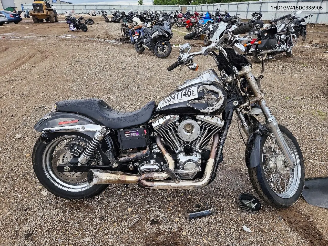 2013 Harley-Davidson Fxdc Dyna Super Glide VIN: 1HD1GV415DC335905 Lot: 56641146