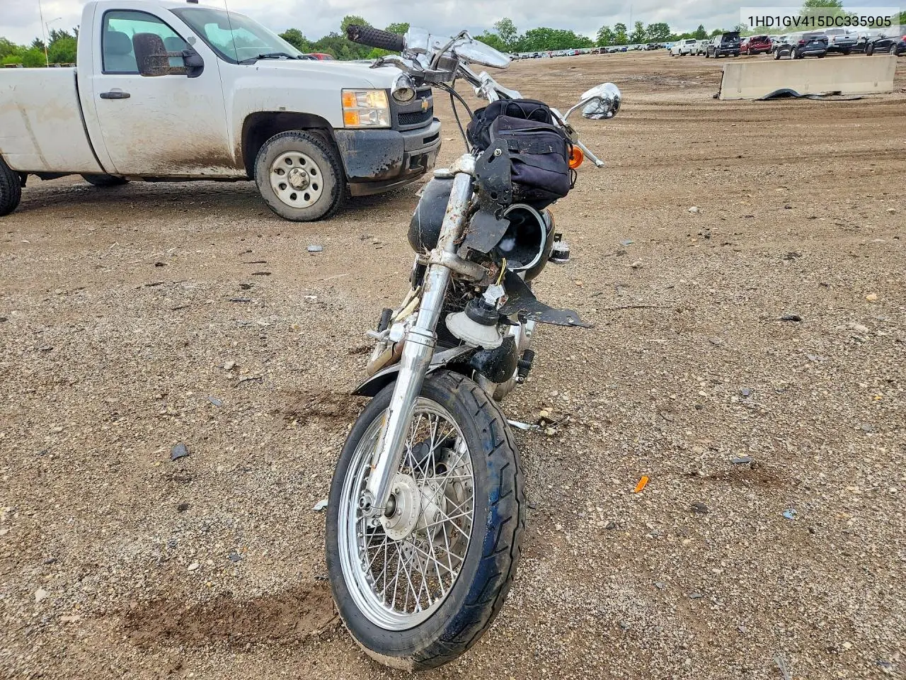 2013 Harley-Davidson Fxdc Dyna Super Glide VIN: 1HD1GV415DC335905 Lot: 56641146