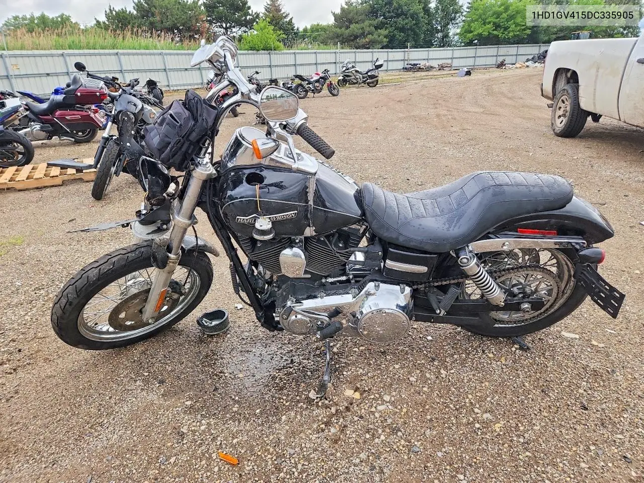 2013 Harley-Davidson Fxdc Dyna Super Glide VIN: 1HD1GV415DC335905 Lot: 56641146