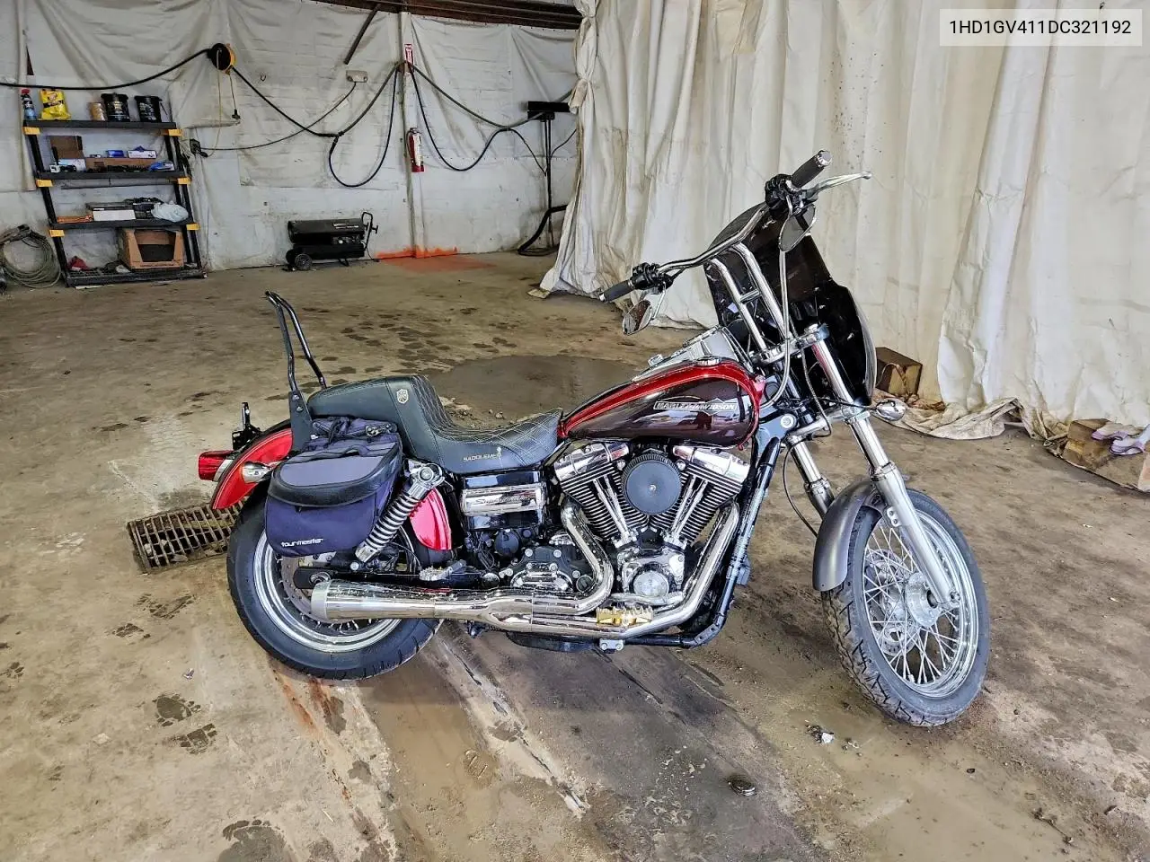 2013 Harley-Davidson Fxdc Dyna Super Glide VIN: 1HD1GV411DC321192 Lot: 60440686