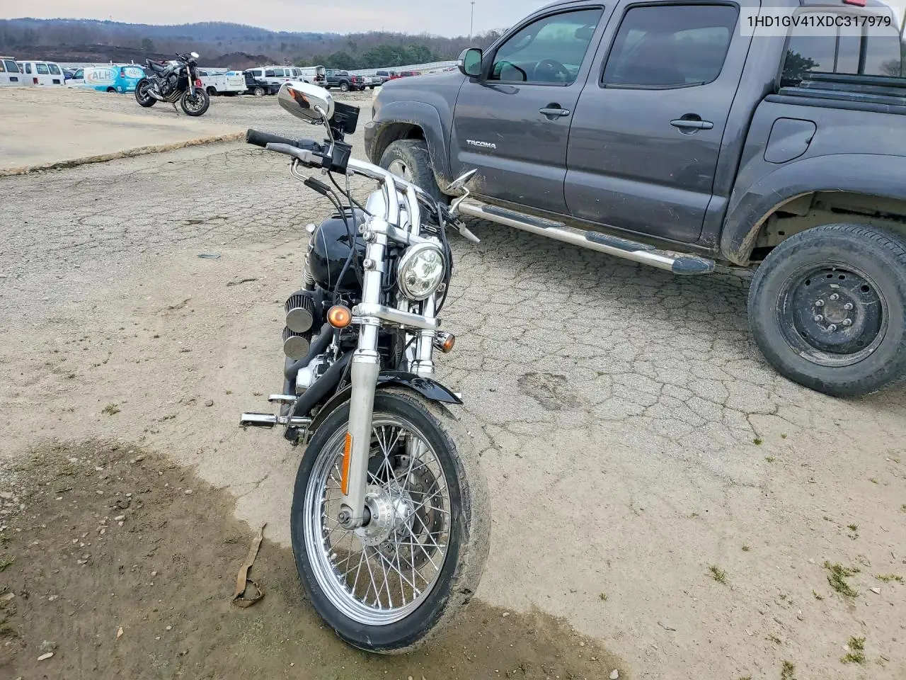 2013 Harley-Davidson Fxdc Dyna Super Glide VIN: 1HD1GV41XDC317979 Lot: 79444395