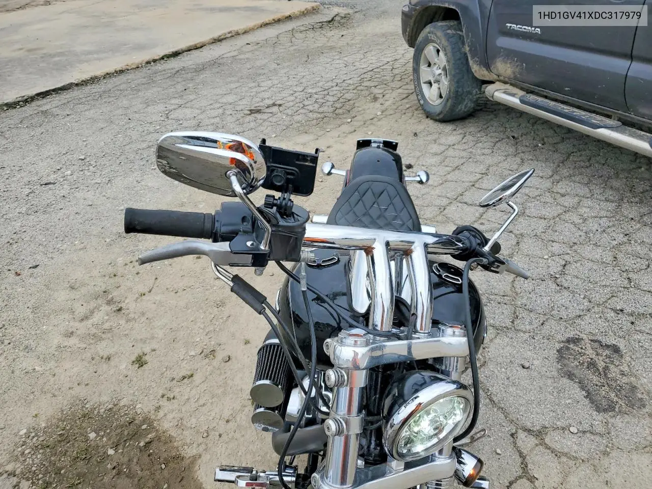 2013 Harley-Davidson Fxdc Dyna Super Glide VIN: 1HD1GV41XDC317979 Lot: 79444395