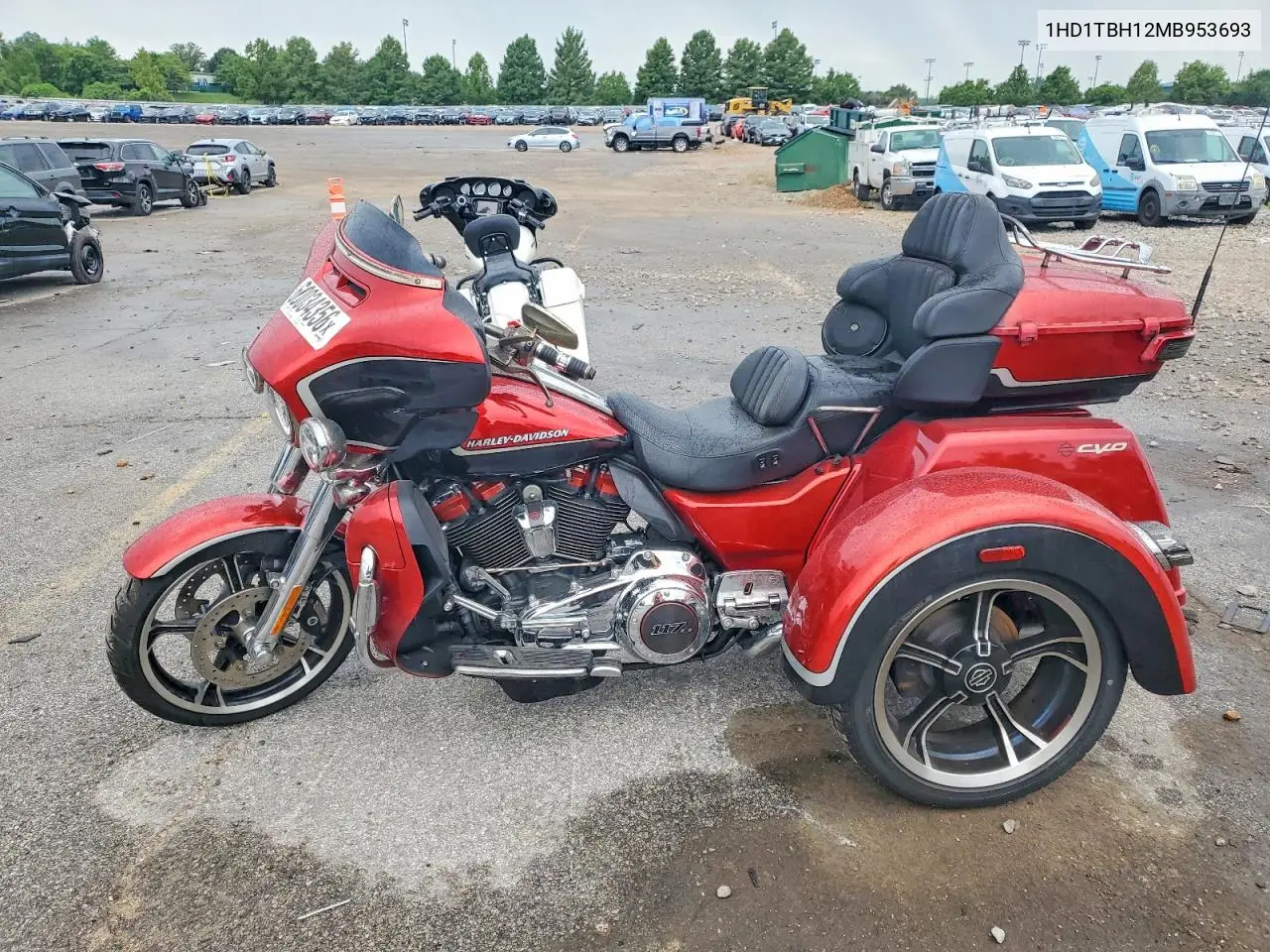 2021 Harley-Davidson Flhtcutgse VIN: 1HD1TBH12MB953693 Lot: 60034356