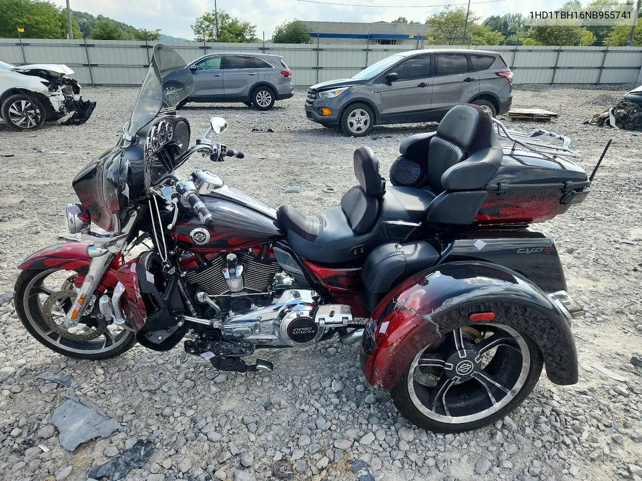 2022 Harley-Davidson Flhtcutgse VIN: 1HD1TBH16NB955741 Lot: 61372746