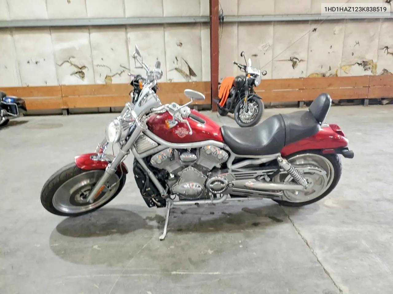 2003 Harley Davidson Vrsca VIN: 1HD1HAZ123K838519 Lot: 48235266