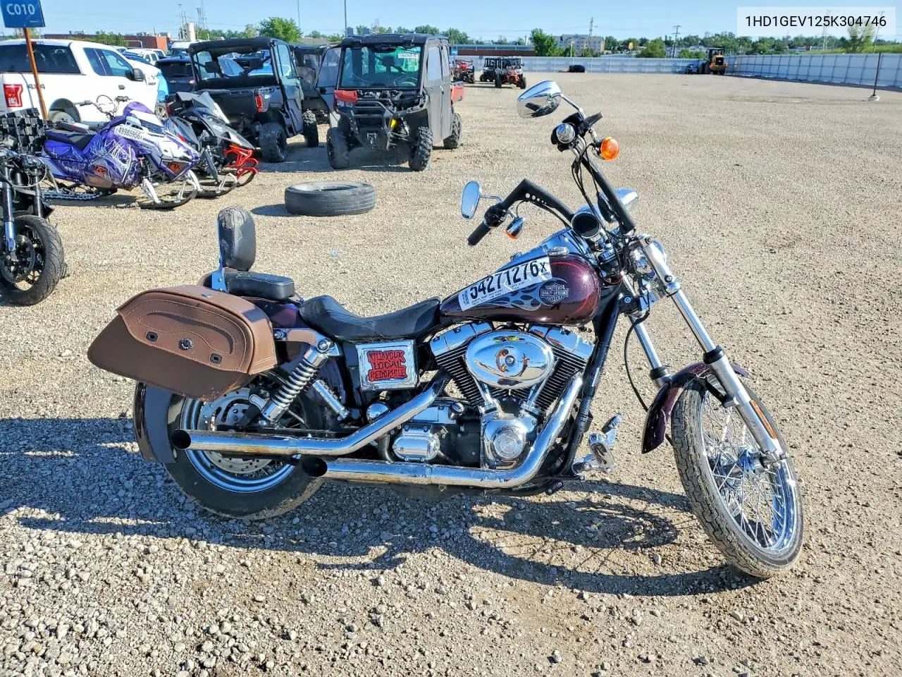 2005 Harley Davidson Fxdwg VIN: 1HD1GEV125K304746 Lot: 54271276