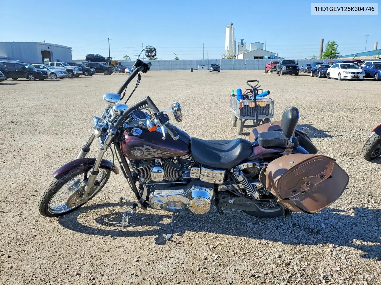 2005 Harley Davidson Fxdwg VIN: 1HD1GEV125K304746 Lot: 54271276