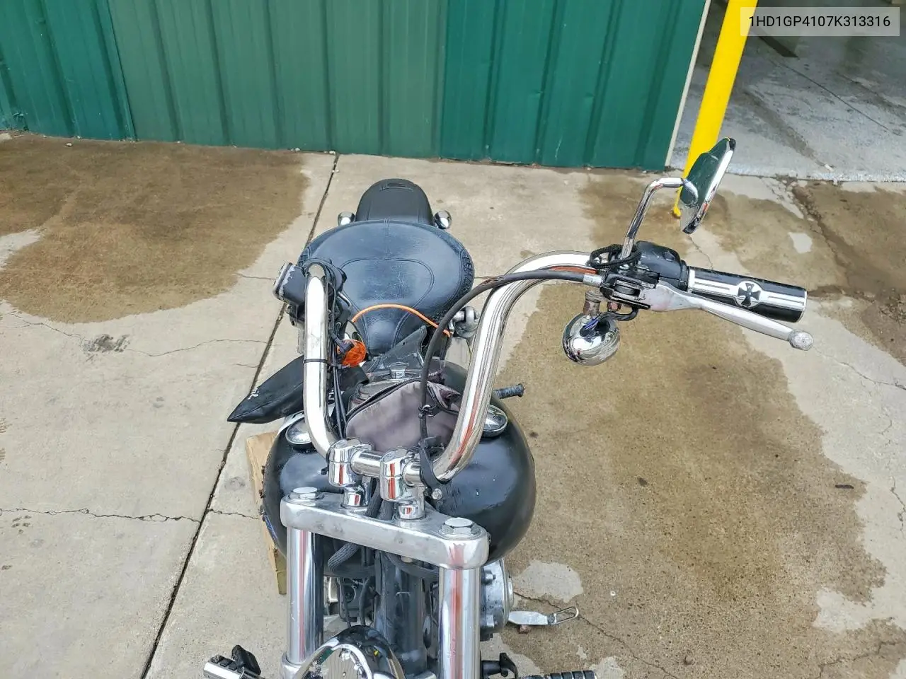 2007 Harley-Davidson Fxdwg VIN: 1HD1GP4107K313316 Lot: 56851856
