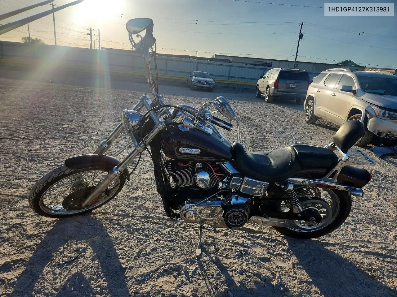2007 Harley-Davidson Fxdwg VIN: 1HD1GP4127K313981 Lot: 60651126