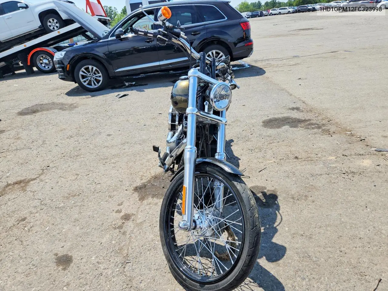 2015 Harley-Davidson Fxdwg Dyna Wide Glide VIN: 1HD1GPM12FC323998 Lot: 61338756