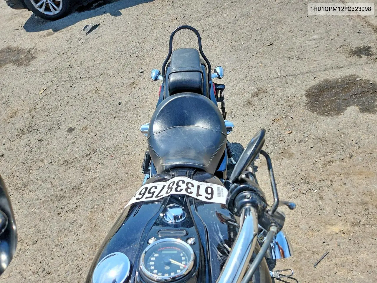 2015 Harley-Davidson Fxdwg Dyna Wide Glide VIN: 1HD1GPM12FC323998 Lot: 61338756