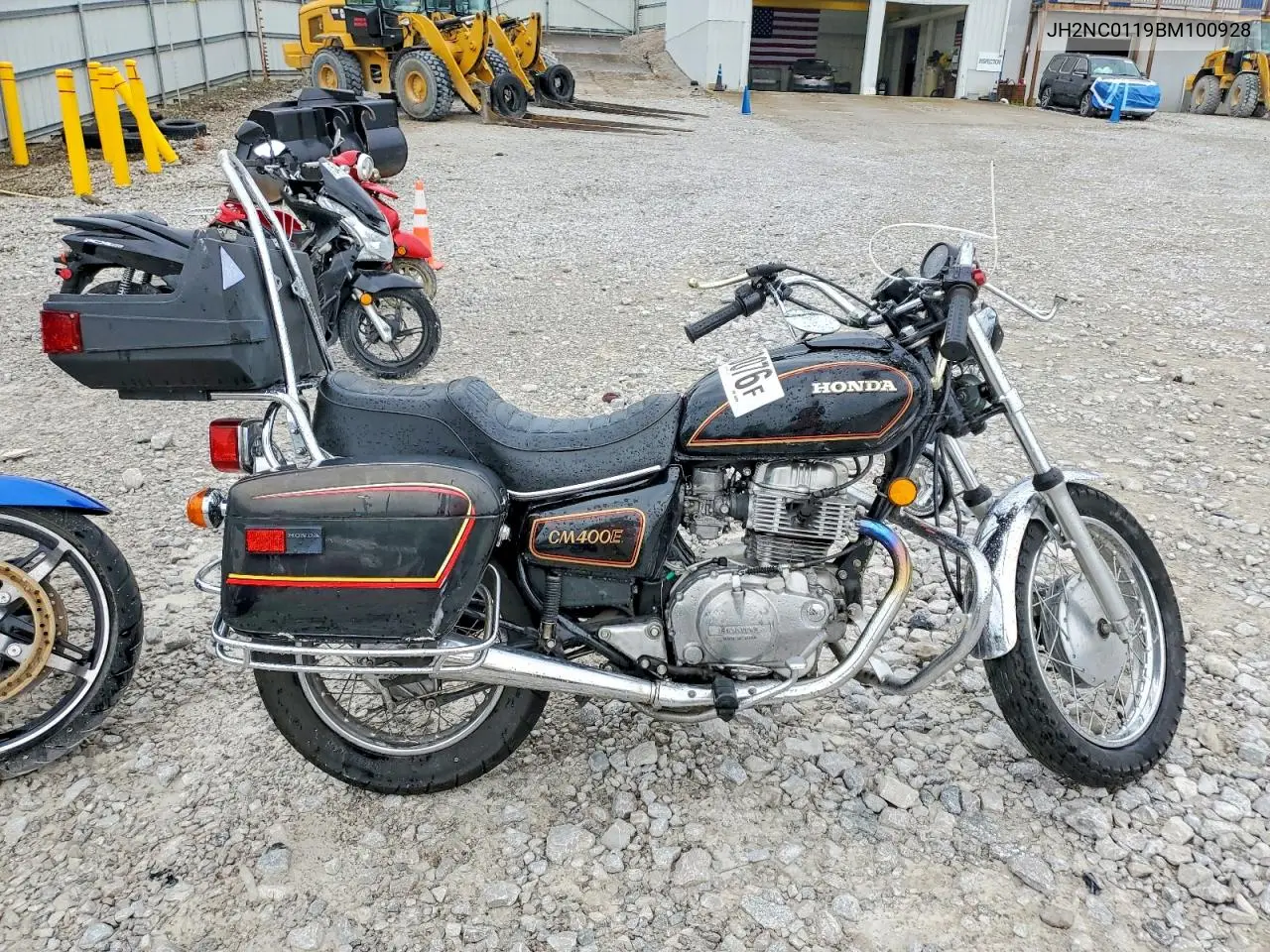 1981 Honda Cm400 E VIN: JH2NC0119BM100928 Lot: 58910076