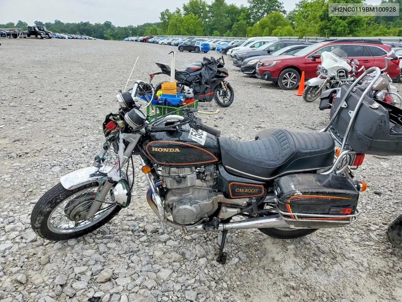 1981 Honda Cm400 E VIN: JH2NC0119BM100928 Lot: 58910076