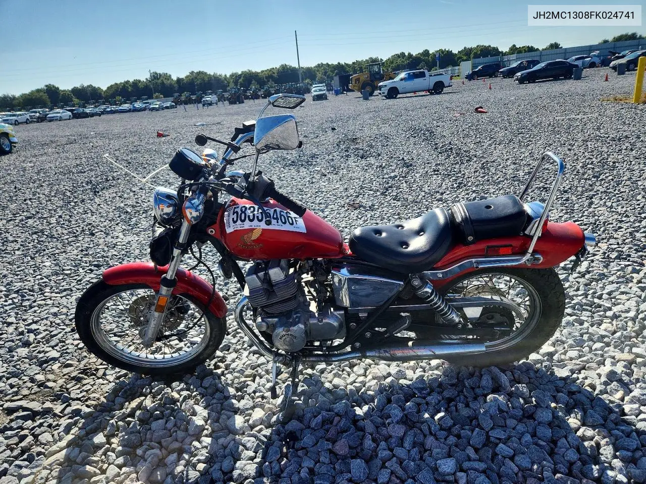 1985 Honda Cmx250 C VIN: JH2MC1308FK024741 Lot: 58356466