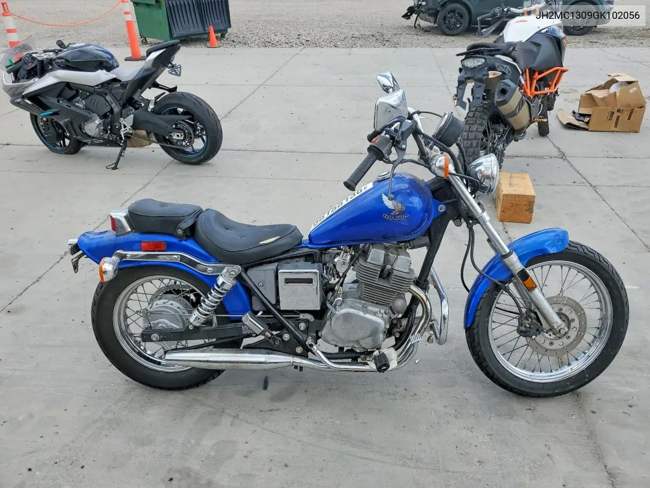 1986 Honda Cmx250 C VIN: JH2MC1309GK102056 Lot: 55155136