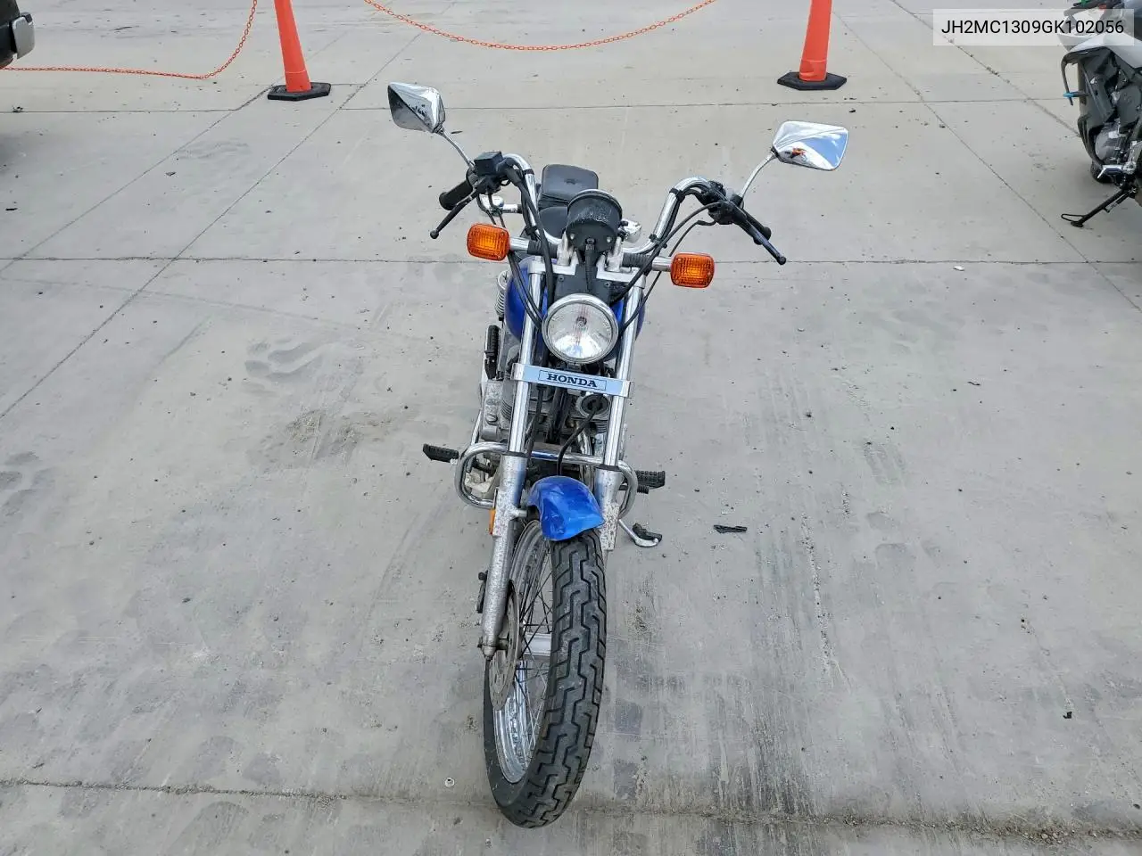 1986 Honda Cmx250 C VIN: JH2MC1309GK102056 Lot: 55155136