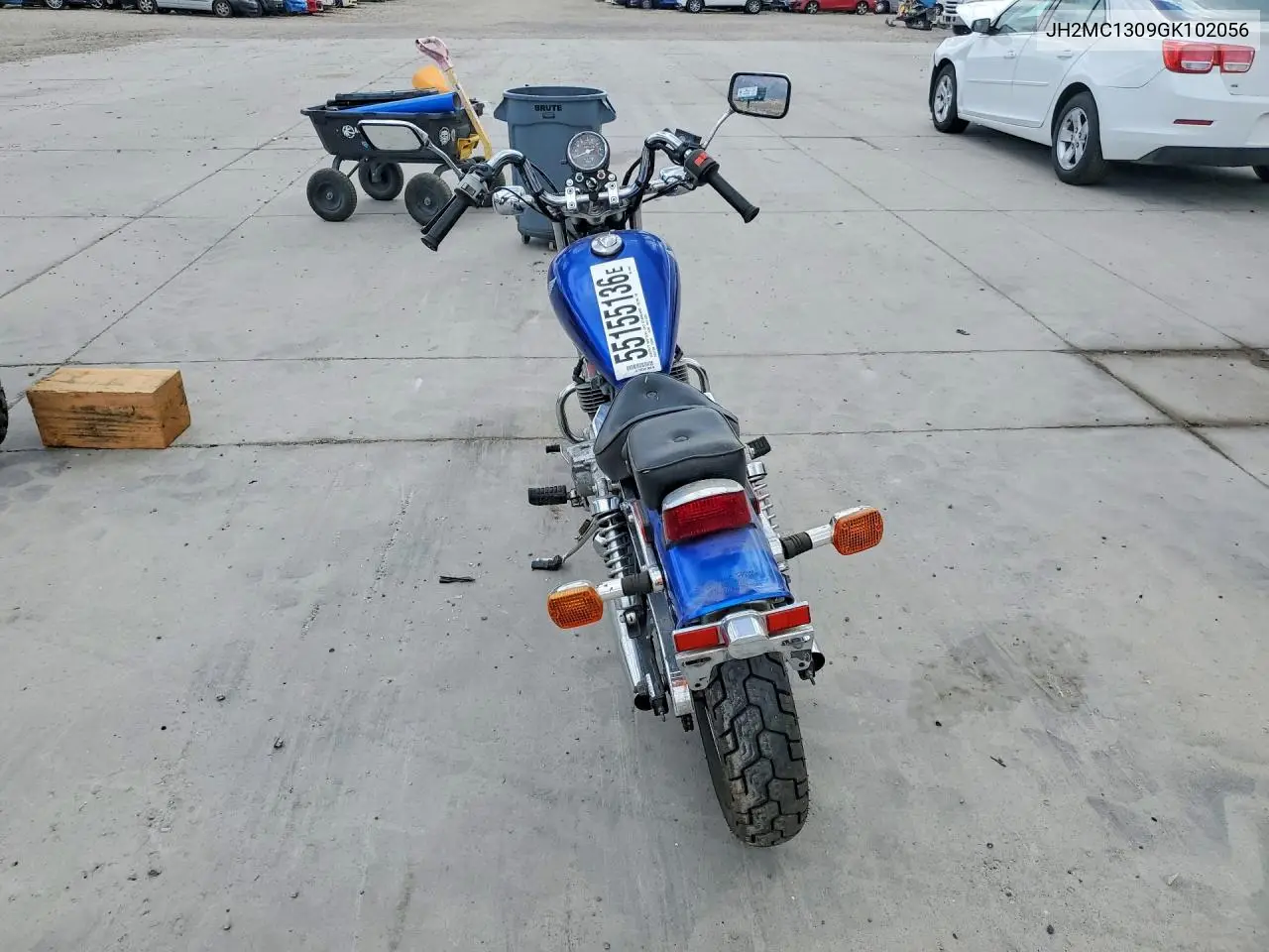 1986 Honda Cmx250 C VIN: JH2MC1309GK102056 Lot: 55155136