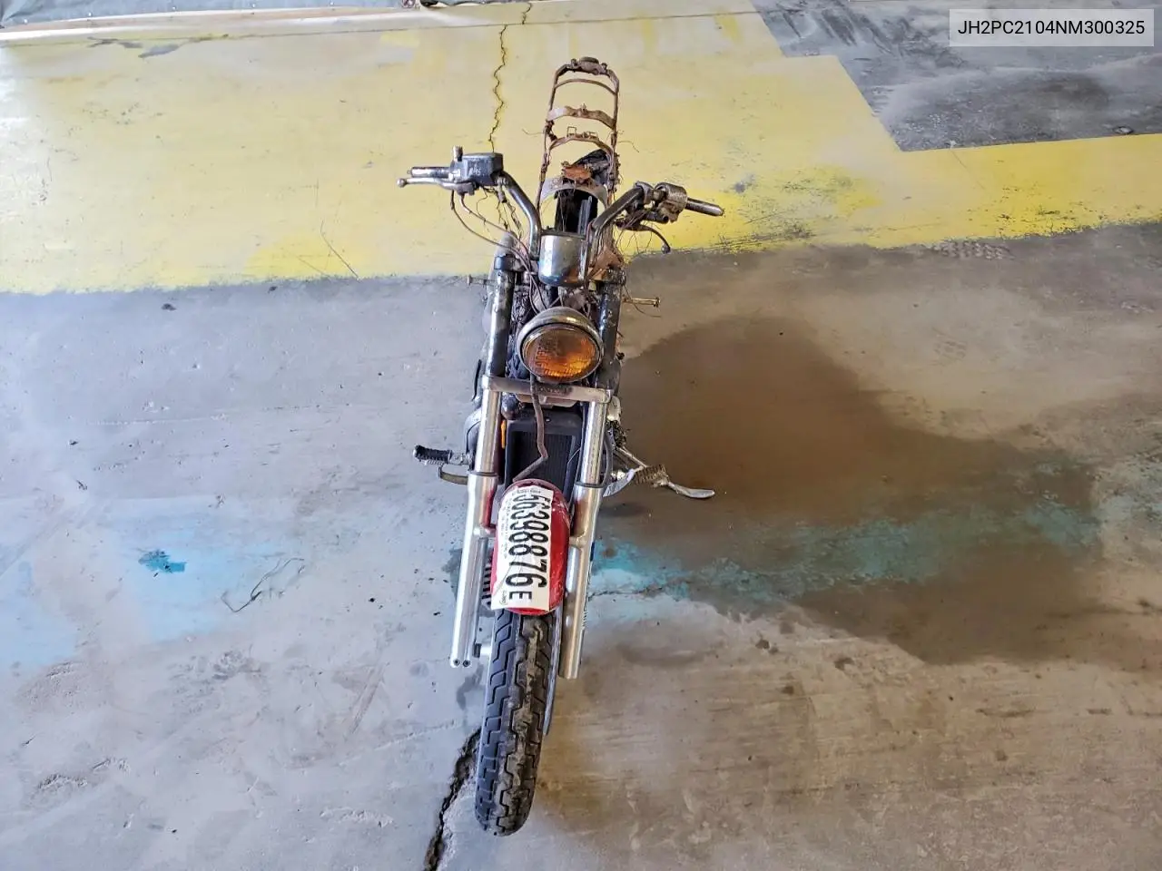 1992 Honda Vt600 C VIN: JH2PC2104NM300325 Lot: 56398876
