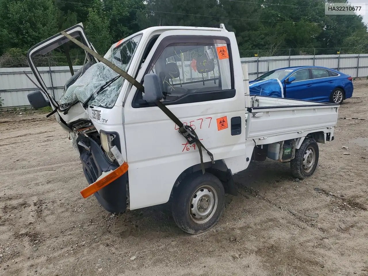 1995 Honda Acty VIN: HA32210677 Lot: 53957086