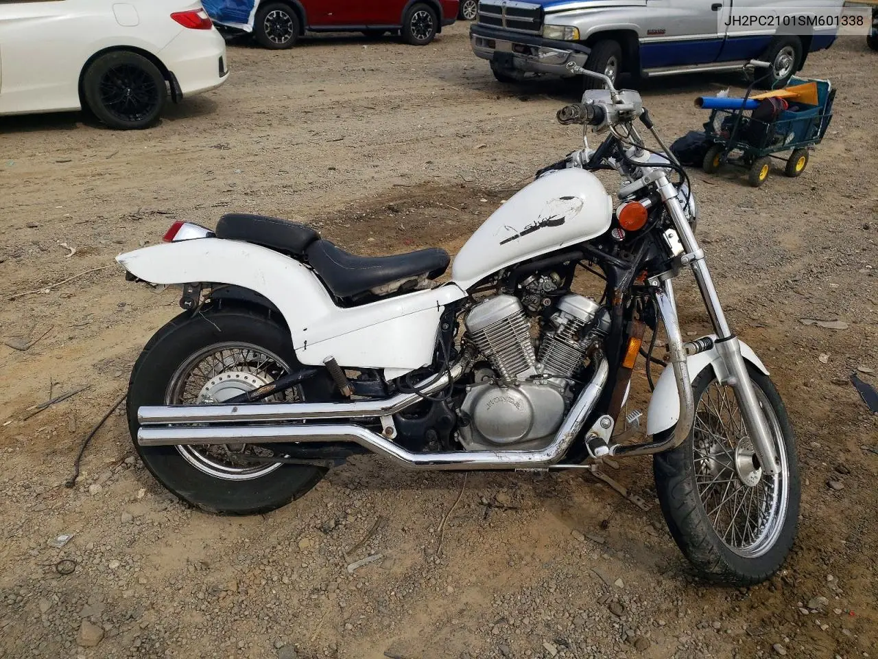 1995 Honda Vt600 C VIN: JH2PC2101SM601338 Lot: 58782026