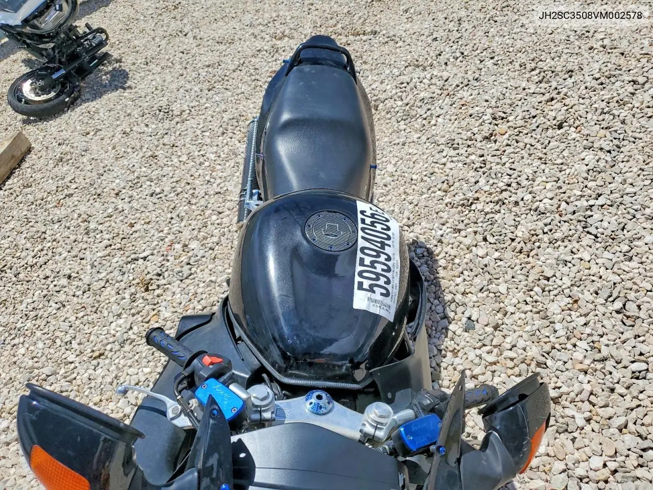 1997 Honda Cbr1100 Xx VIN: JH2SC3508VM002578 Lot: 59594056