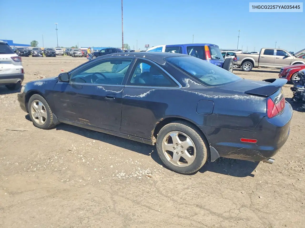 2000 Honda Accord Ex VIN: 1HGCG2257YA035445 Lot: 55794226
