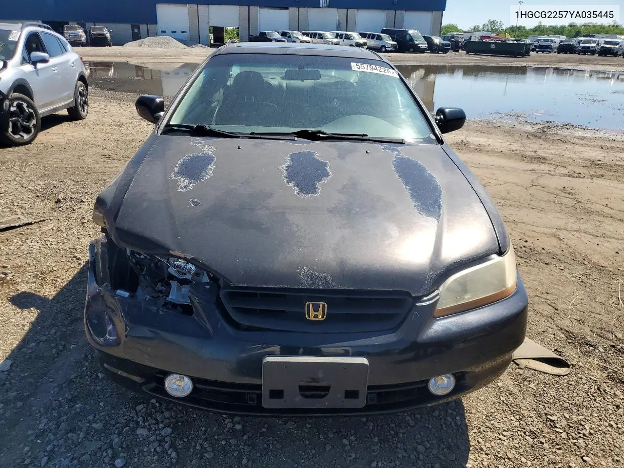 2000 Honda Accord Ex VIN: 1HGCG2257YA035445 Lot: 55794226