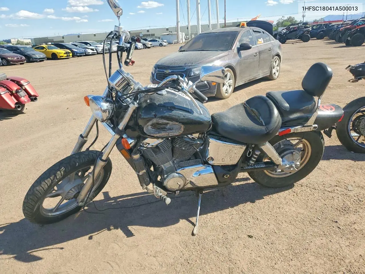 2001 Honda Vt1100 C VIN: 1HFSC18041A500013 Lot: 48258566