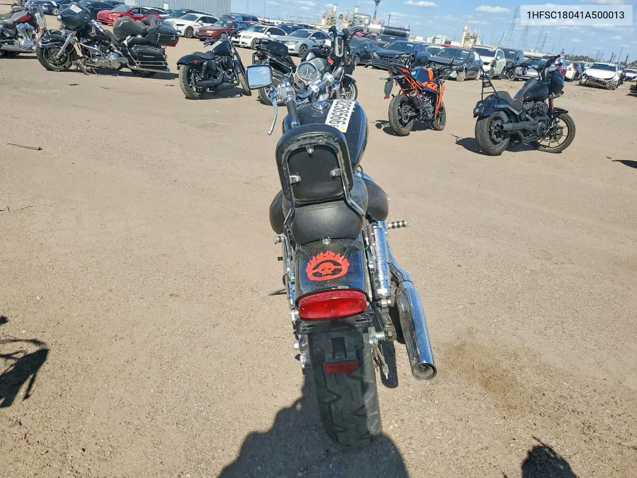 2001 Honda Vt1100 C VIN: 1HFSC18041A500013 Lot: 48258566