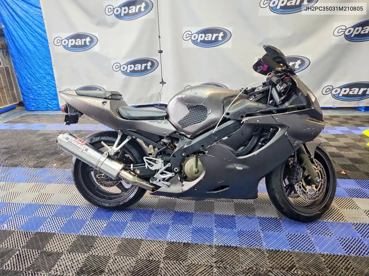 2001 Honda Cbr600 F4 VIN: JH2PC35031M210805 Lot: 53164316