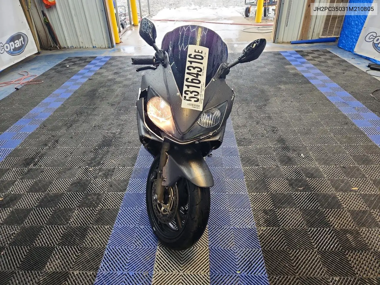2001 Honda Cbr600 F4 VIN: JH2PC35031M210805 Lot: 53164316